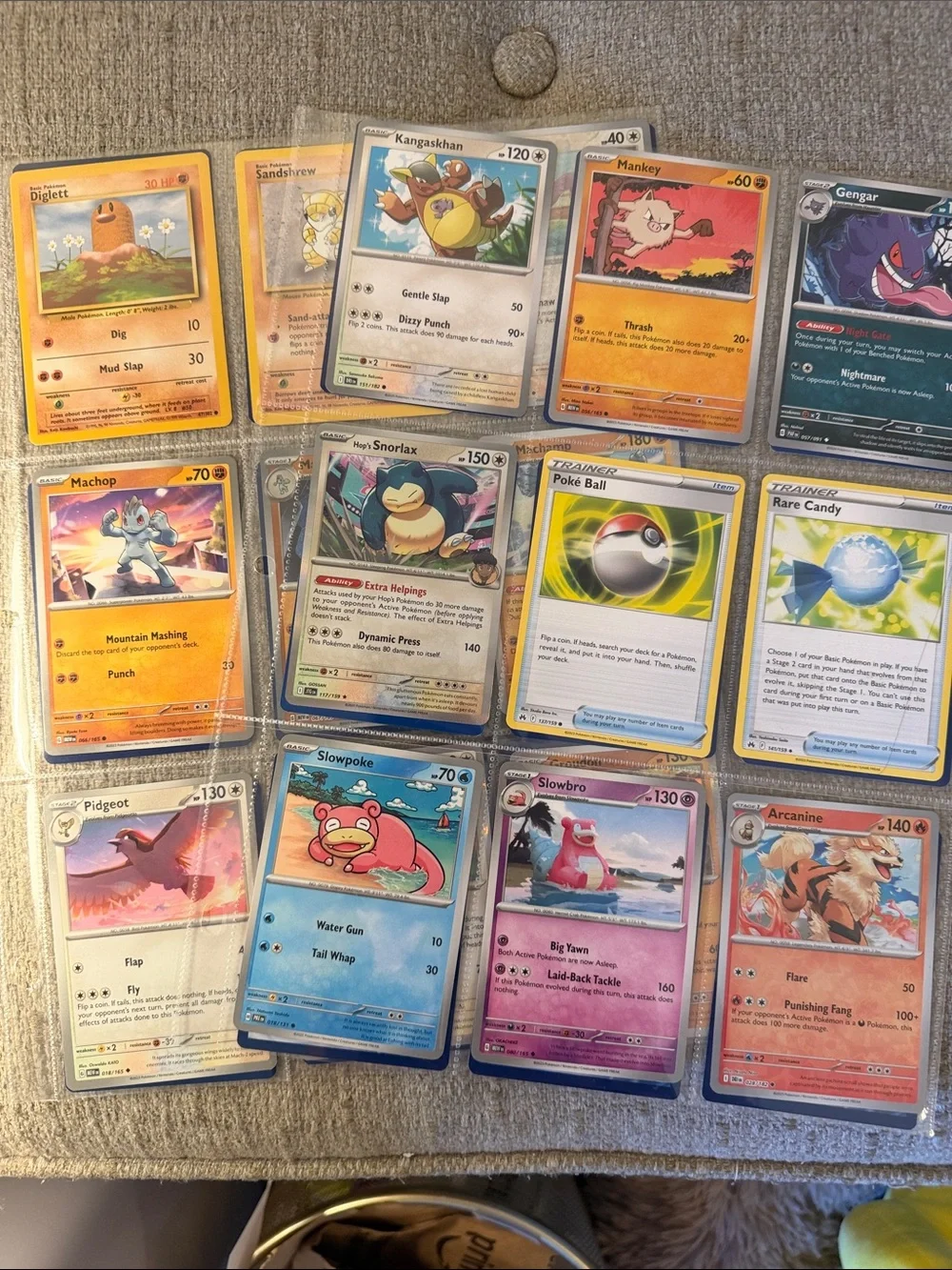 Pokémon TCG Fan Favorites Card Lot | Pikachu Gengar Snorlax + More